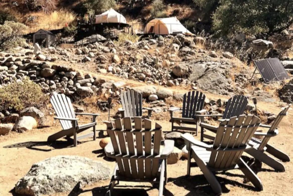 Paradise Ranch Inn - Liberated Tent Three Rivers Exterior foto