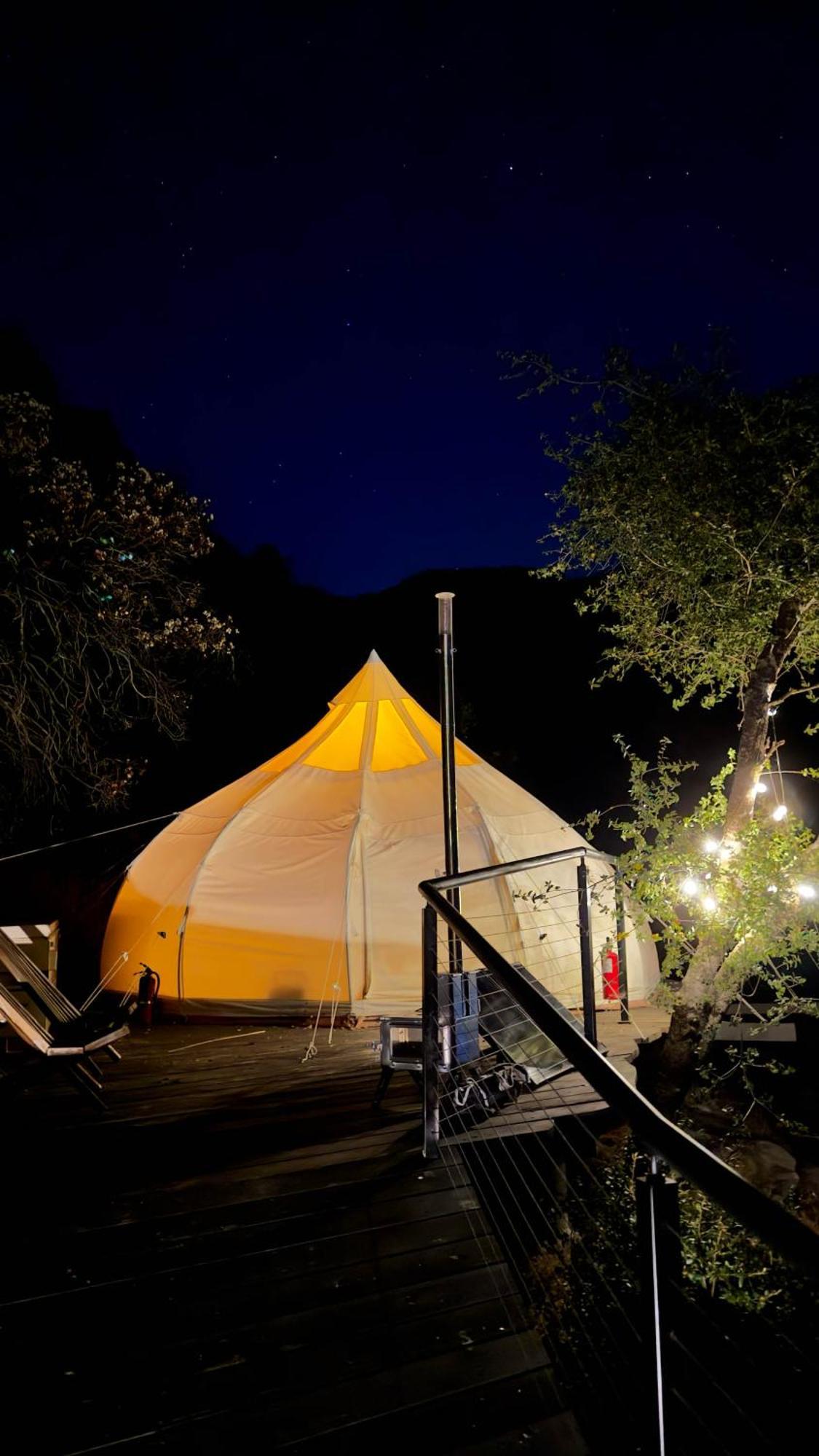 Paradise Ranch Inn - Liberated Tent Three Rivers Exterior foto